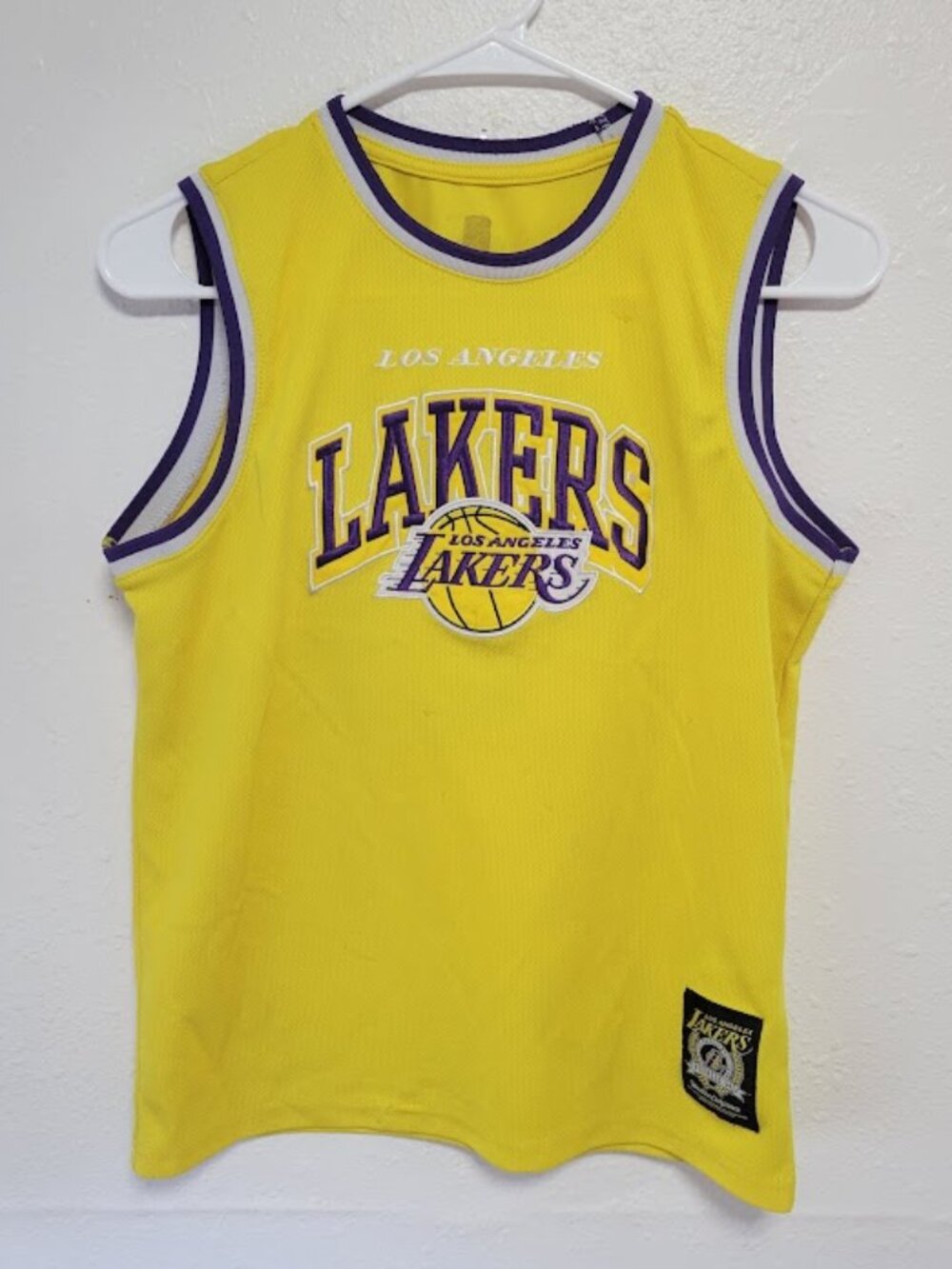 Los Angeles Lakers Youth Jersey Tank Top Size 14-16